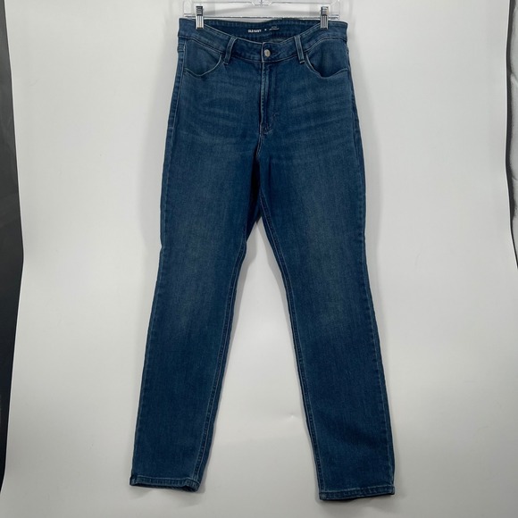Old Navy Denim - Old Navy Womens High Rise Wow Straight Jeans Medium Wash Size 12 Denim